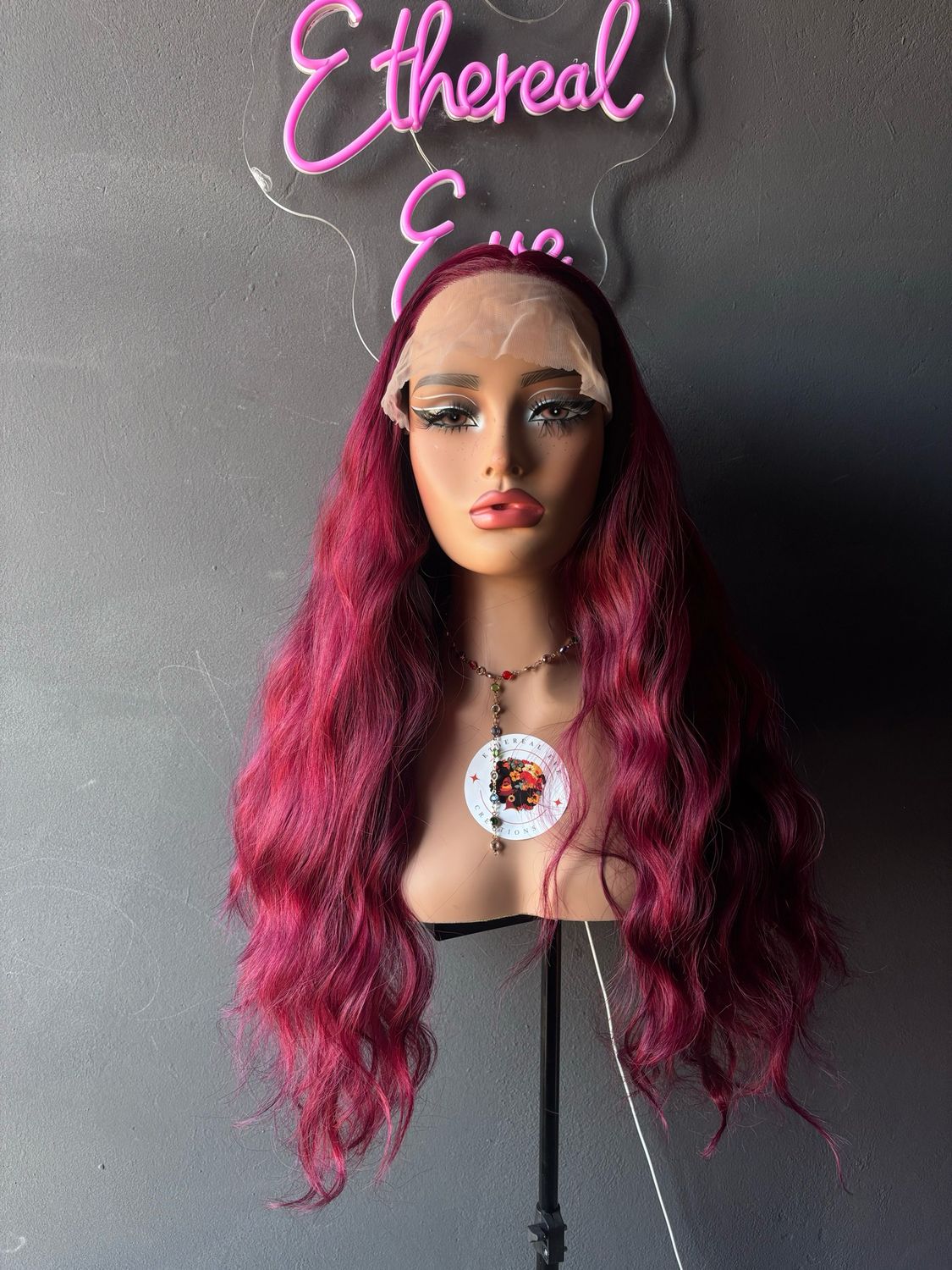 Velour Wine Curls