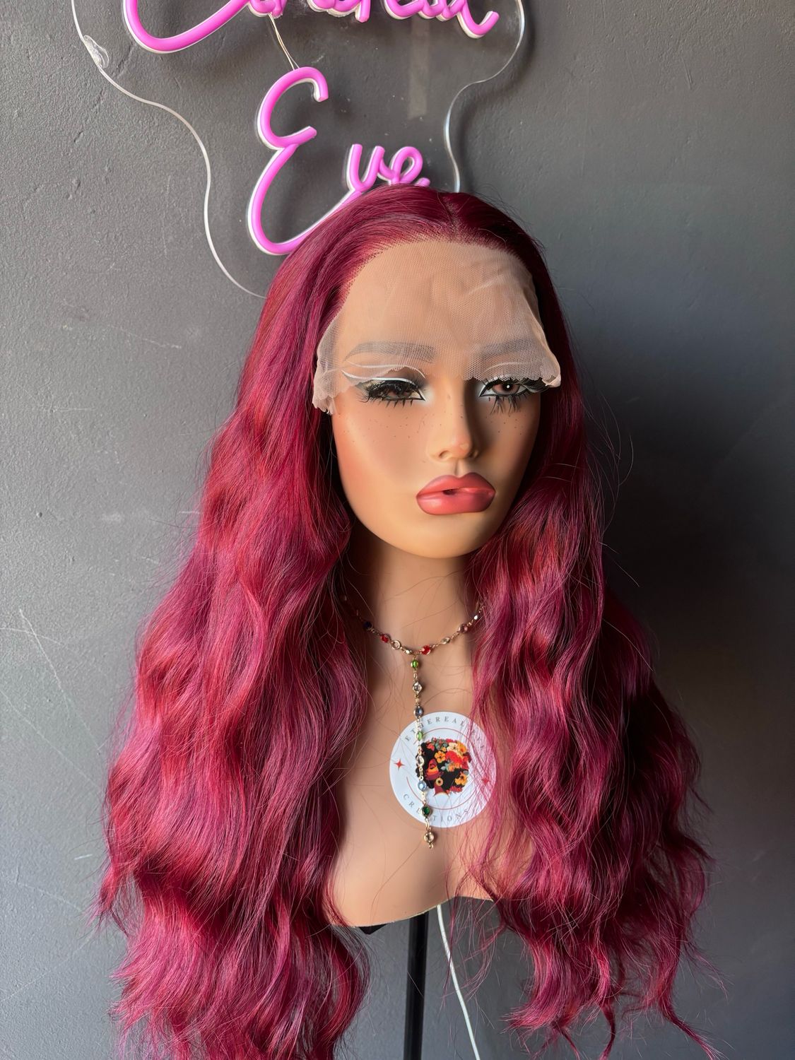 Velour Wine Curls