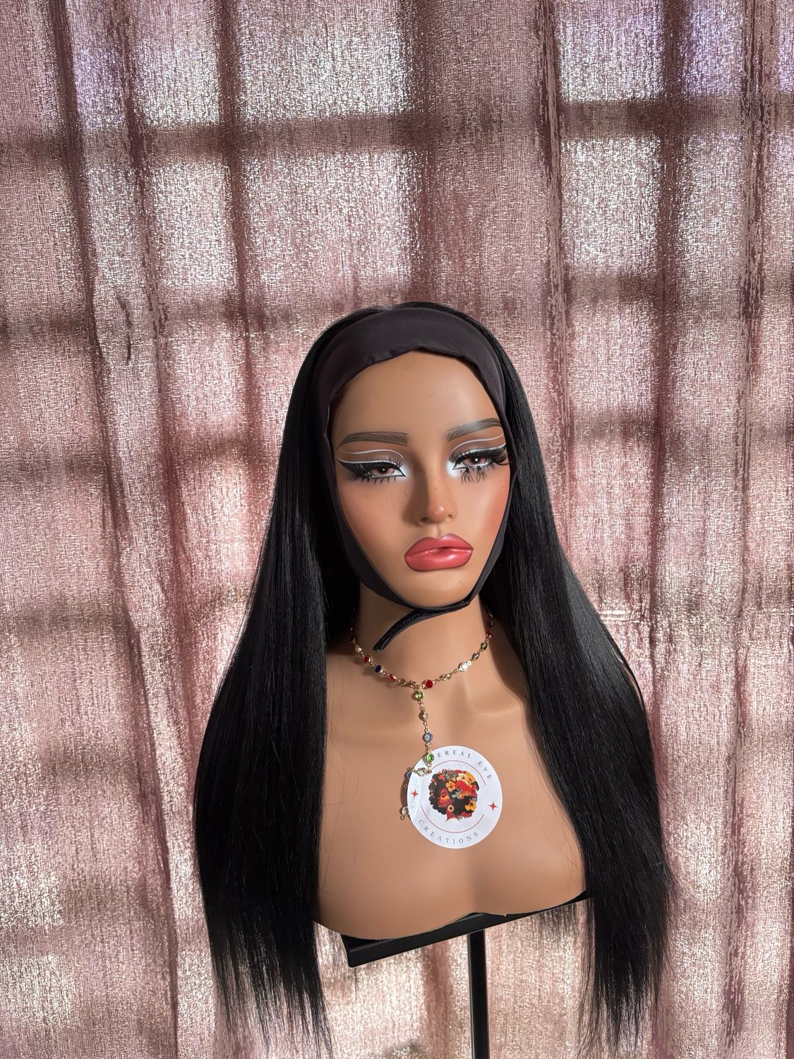 Yaki Straight Headband Wig