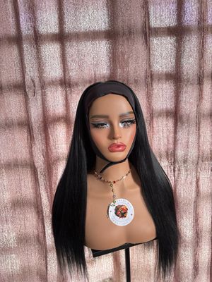 Yaki Straight Headband Wig