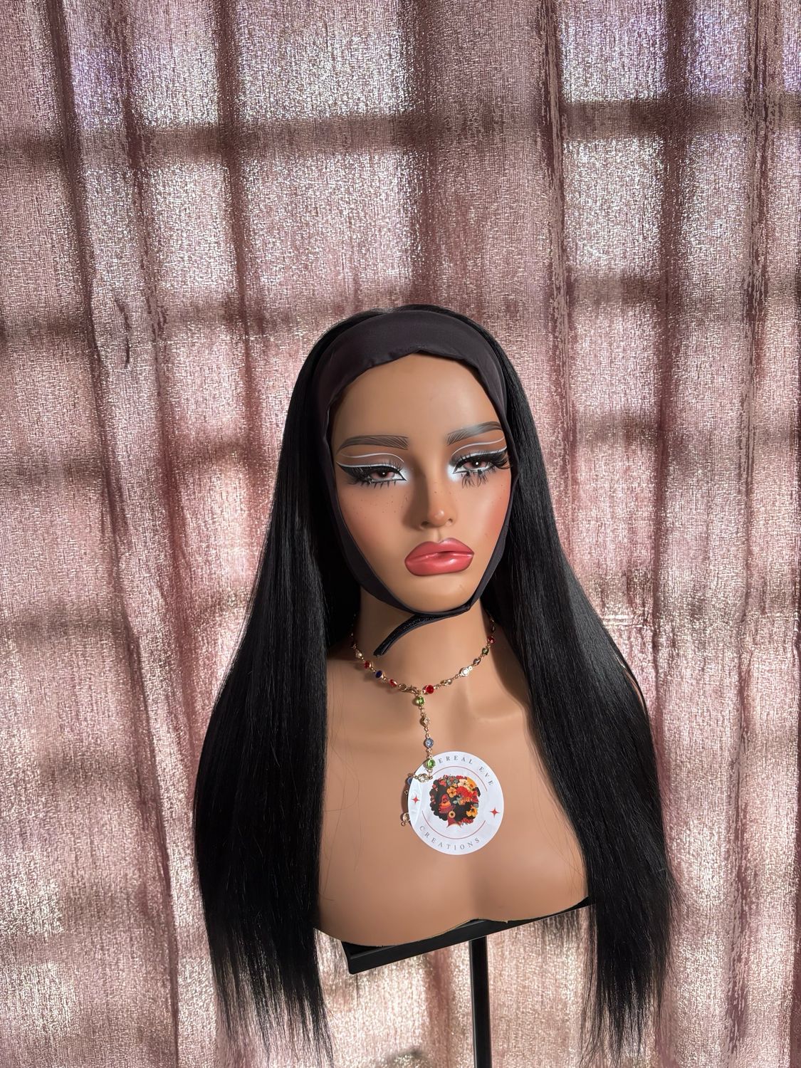 Yaki Straight Headband Wig