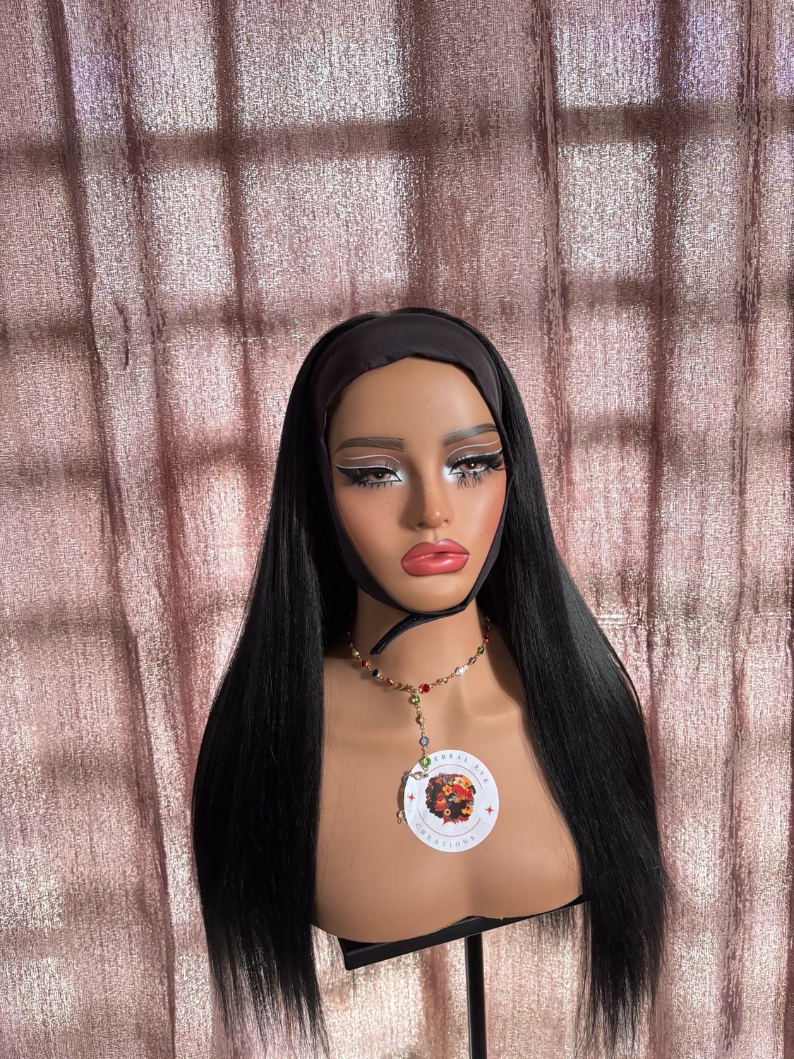 Yaki Straight Headband Wig