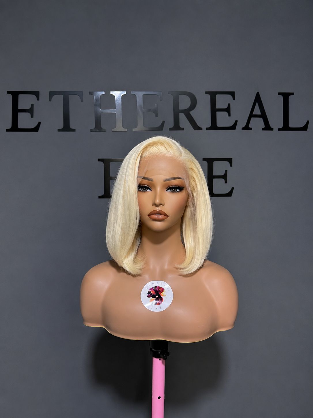 Full Frontal Blond Bob