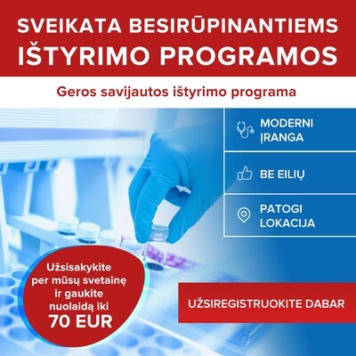 Geros savijautos ištyrimo programa