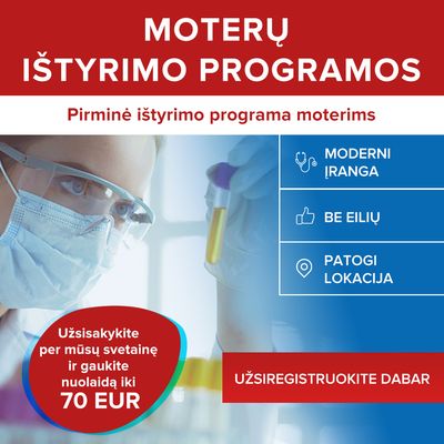 Pirminė ištyrimo programa moterims