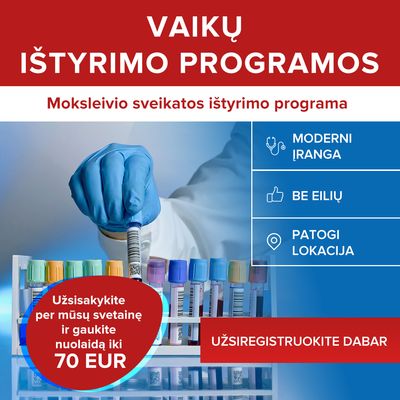 Moksleivio sveikatos ištyrimo programa