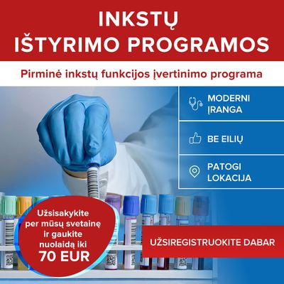Pirminė inkstų funkcijos įvertinimo programa