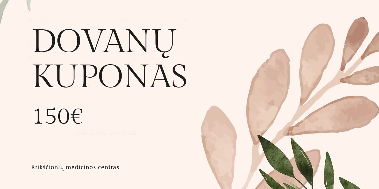 Dovanų kuponas 150EUR