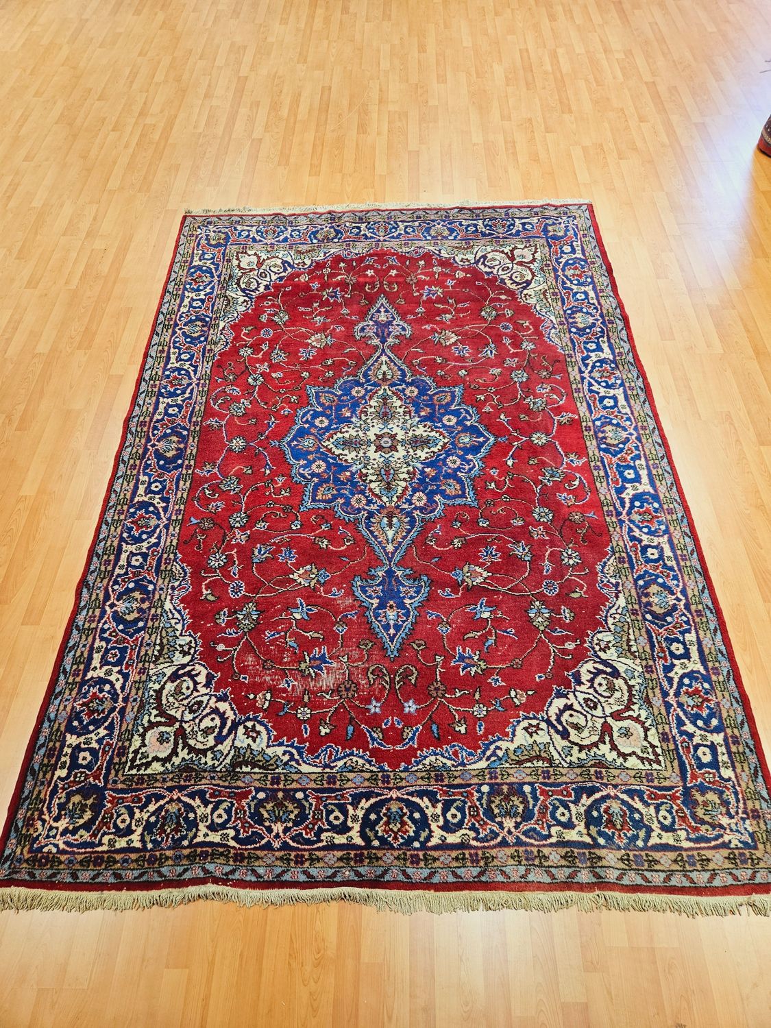 Perzisch Handgeknoopt Tabriz Tapijt