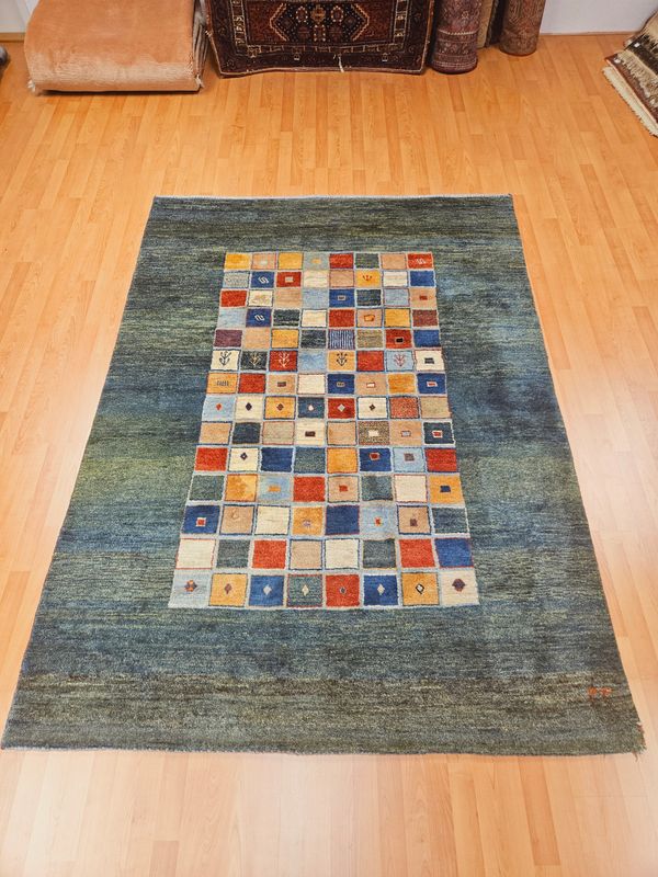 Perzisch Handgeknoopt Gabbeh Tapijt