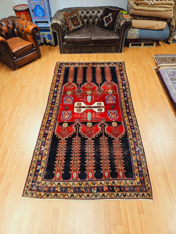 Perzisch Handgeknoopt Hamadan Tapijt