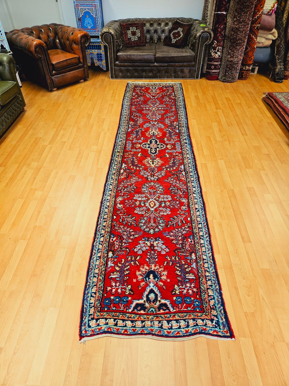 Perzisch Handgeknoopte Sarough Loper
