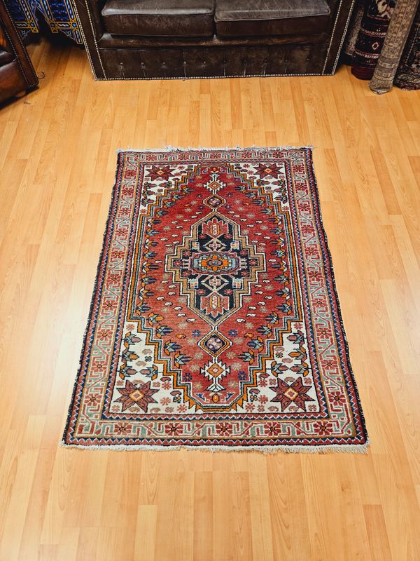 Perzisch Handgeknoopt Hamadan Tapijt