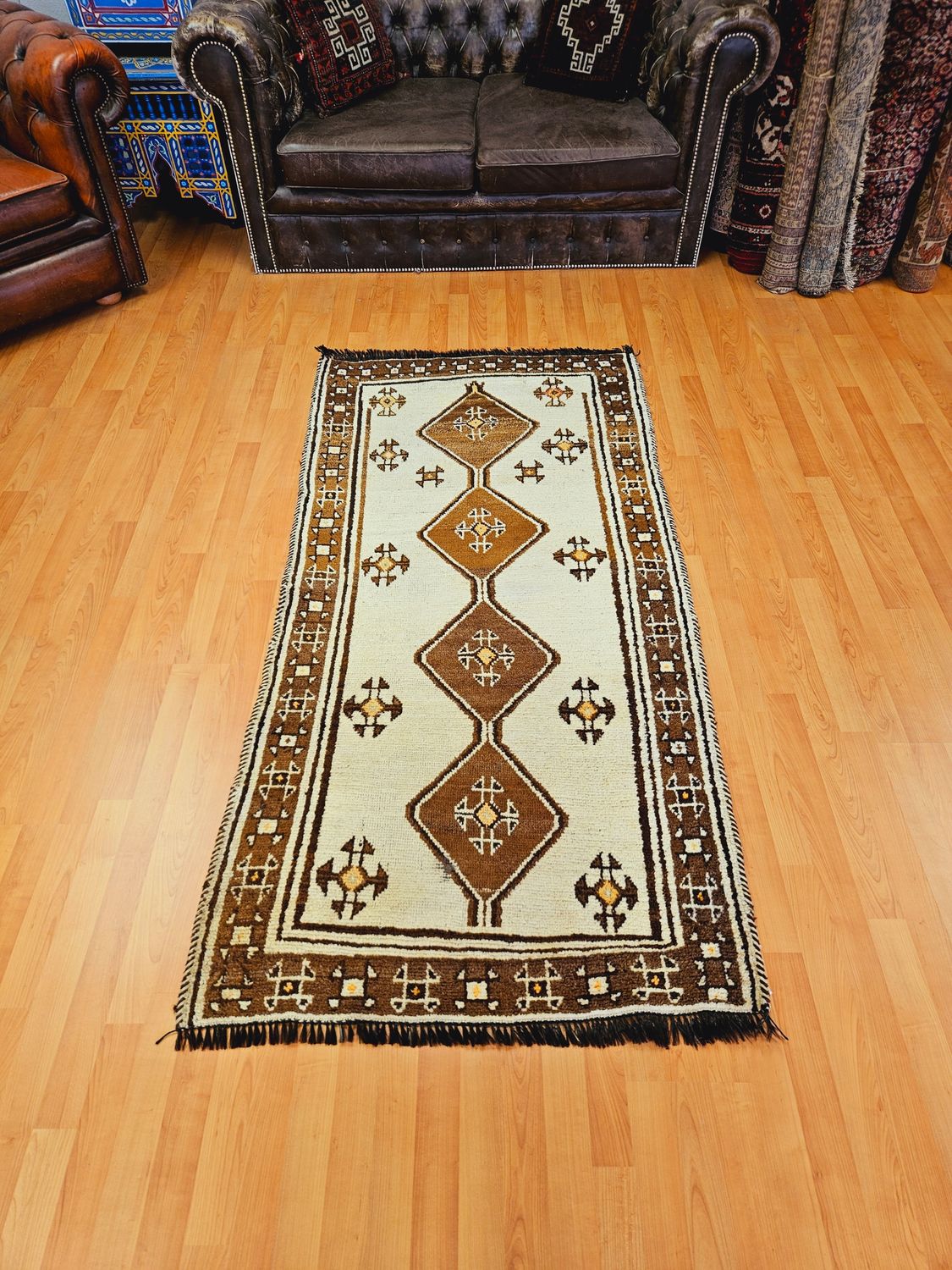 Handgeknoopt Berber Tapijt