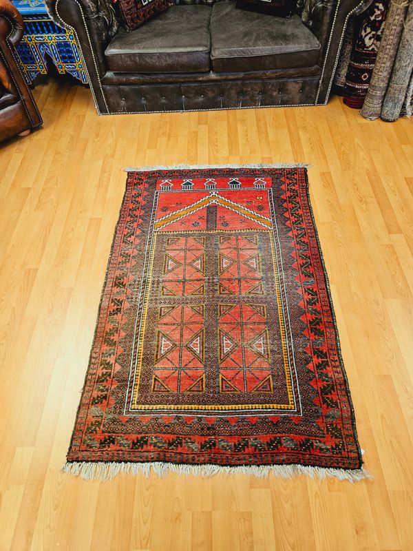 Perzisch Handgeknoopt Belouch Tapijt