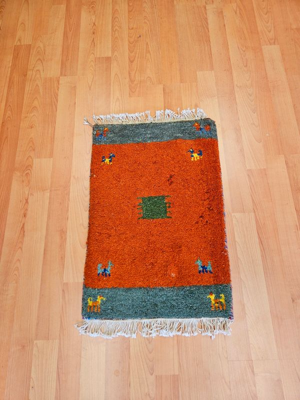 Perzisch Handgeknoopt Gabbeh Tapijt