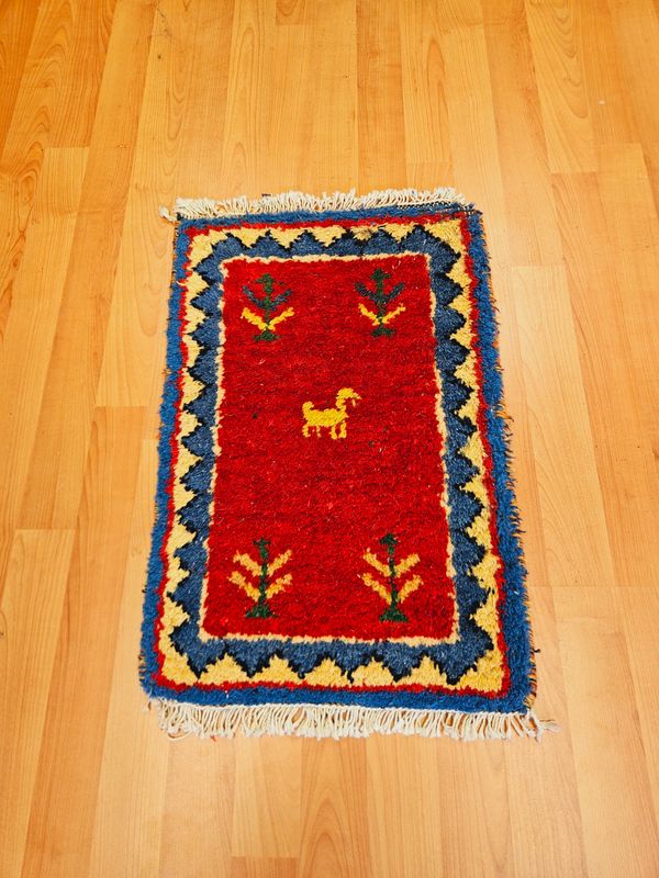 Perzisch Handgeknoopt Gabbeh Tapijt