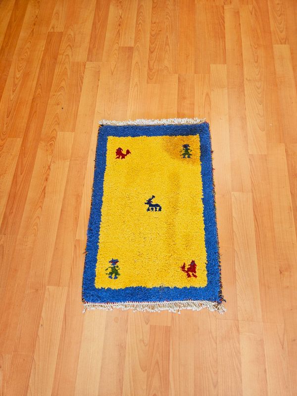 Perzisch Handgeknoopt Gabbeh Tapijt