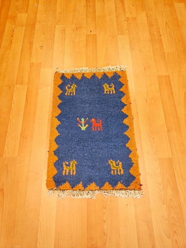 Perzisch Handgeknoopt Gabbeh Tapijt