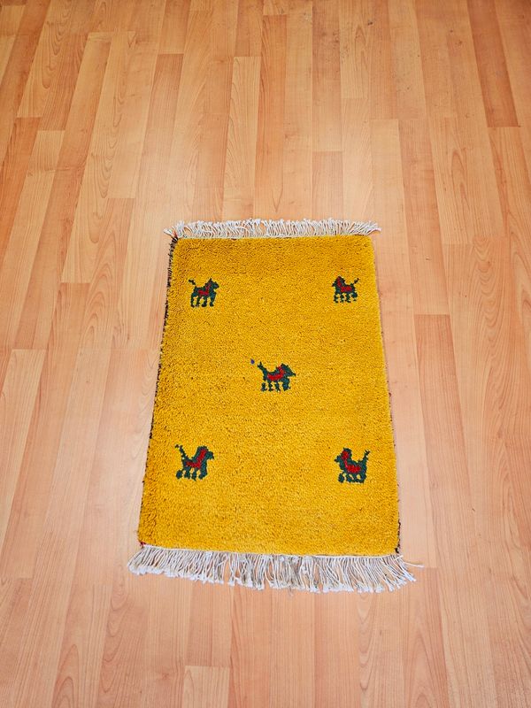 Perzisch Handgeknoopt Gabbeh Tapijt