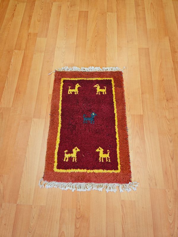 Perzisch Handgeknoopt Gabbeh Tapijt