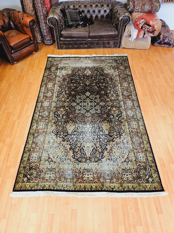 Perzisch Handgeknoopt Kashmir Tapijt