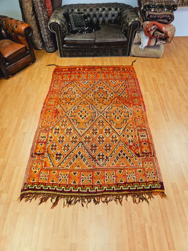 Handgeknoopt Berber Tapijt