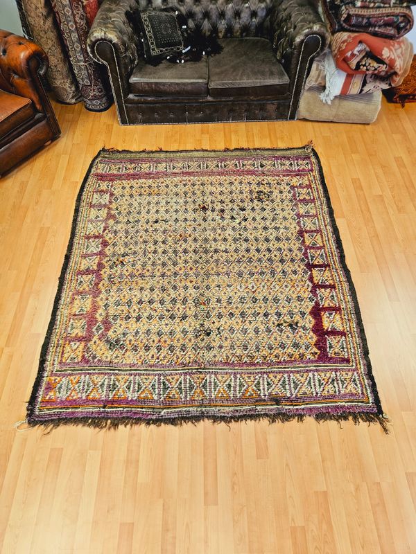 Handgeknoopt Berber Tapijt