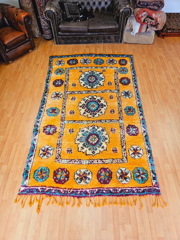 Handgeknoopt Berber Tapijt