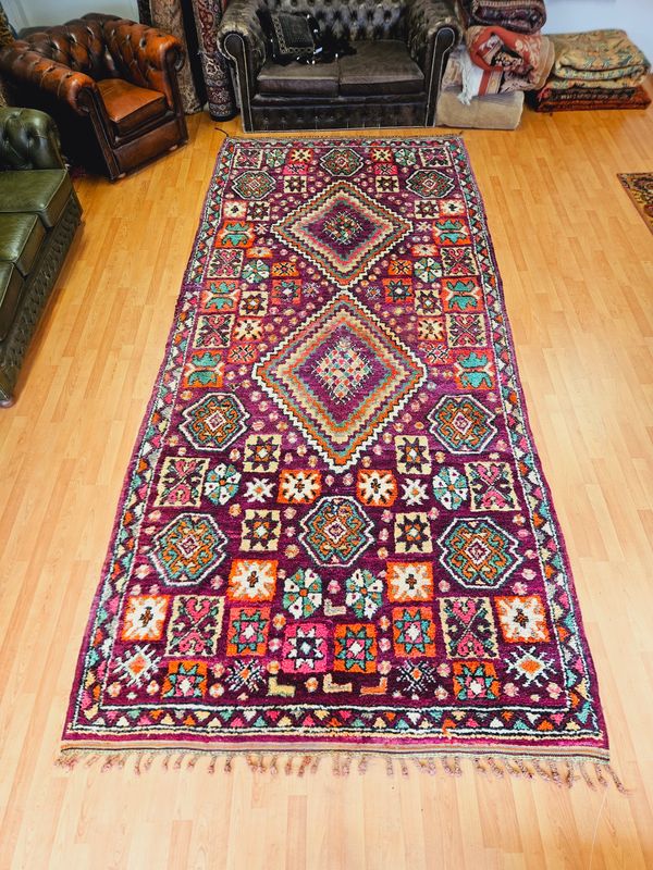 Handgeknoopt Berber Tapijt