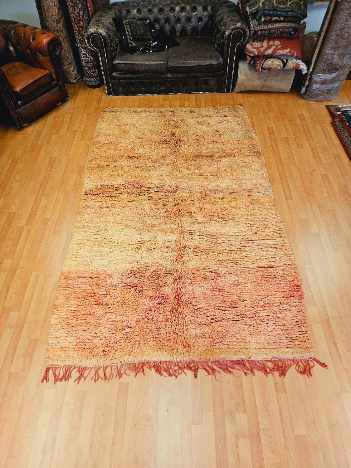 Handgeknoopt Berber Tapijt