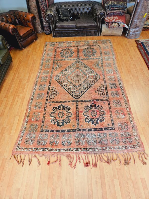 Handgeknoopt Berber Tapijt