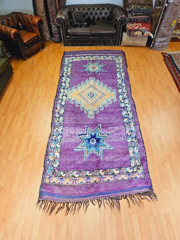 Handgeknoopt Berber Tapijt