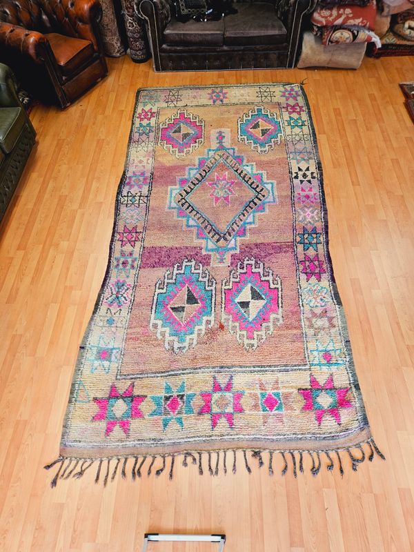 Handgeknoopt Berber Tapijt