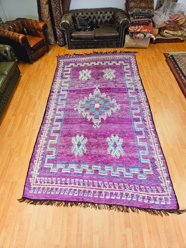 Handgeknoopt Berber Tapijt