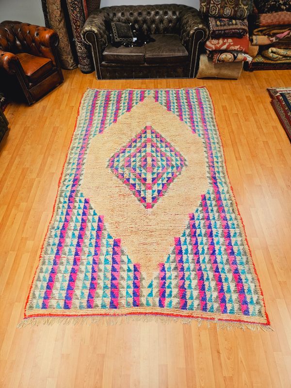 Handgeknoopt Berber Tapijt