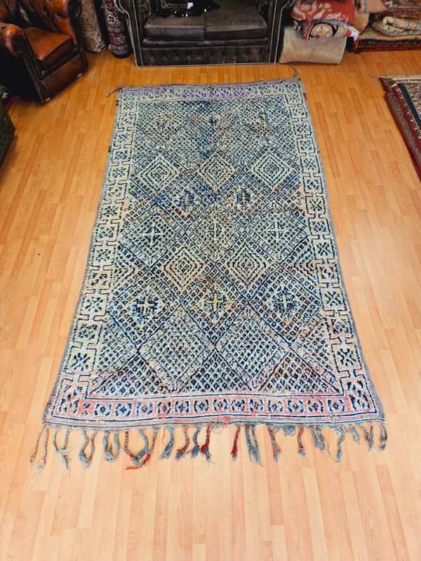 Handgeknoopt Berber Tapijt