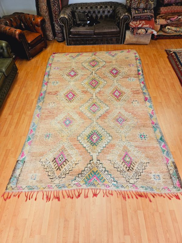 Handgeknoopt Berber Tapijt