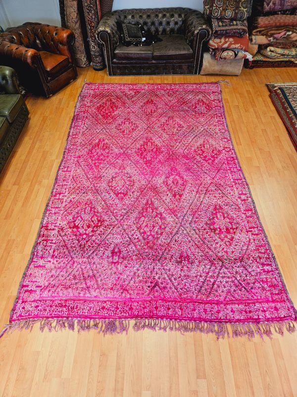 Handgeknoopt Berber Tapijt