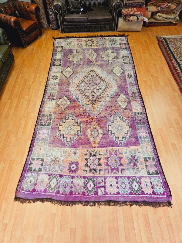 Handgeknoopt Berber Tapijt