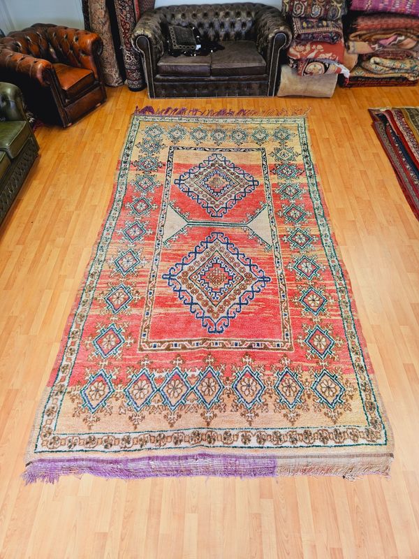 Handgeknoopt Berber Tapijt