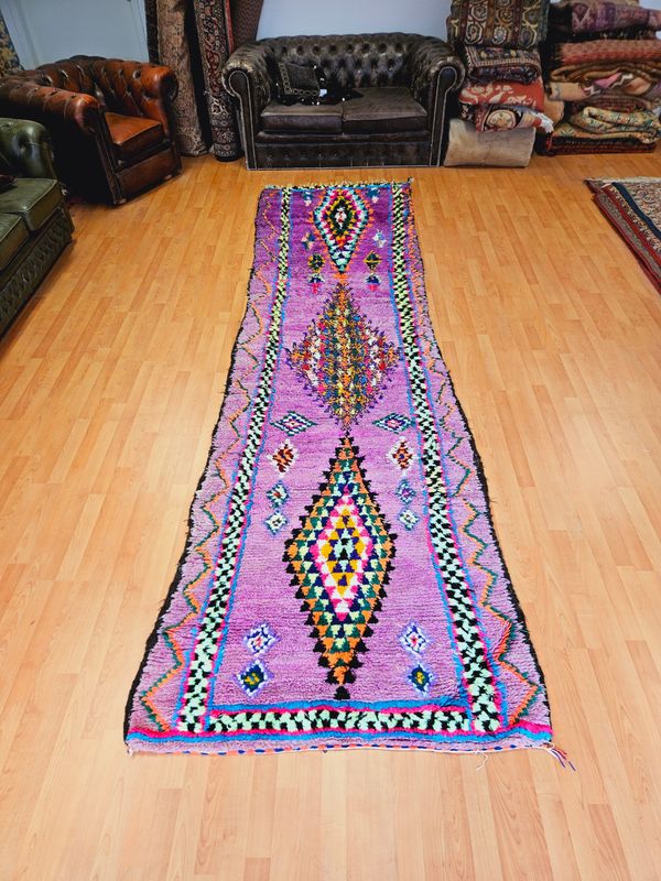 Handgeknoopt Berber Tapijt