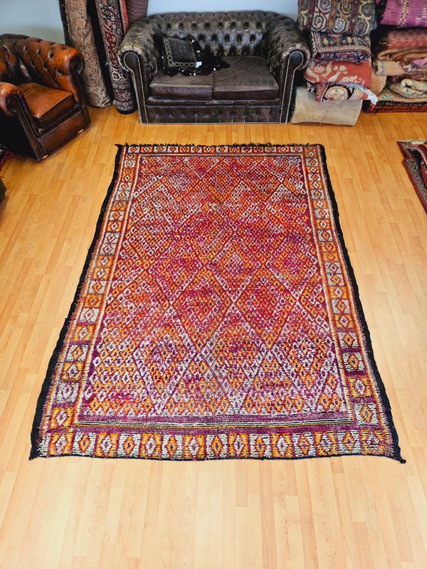 Handgeknoopt Berber Tapijt