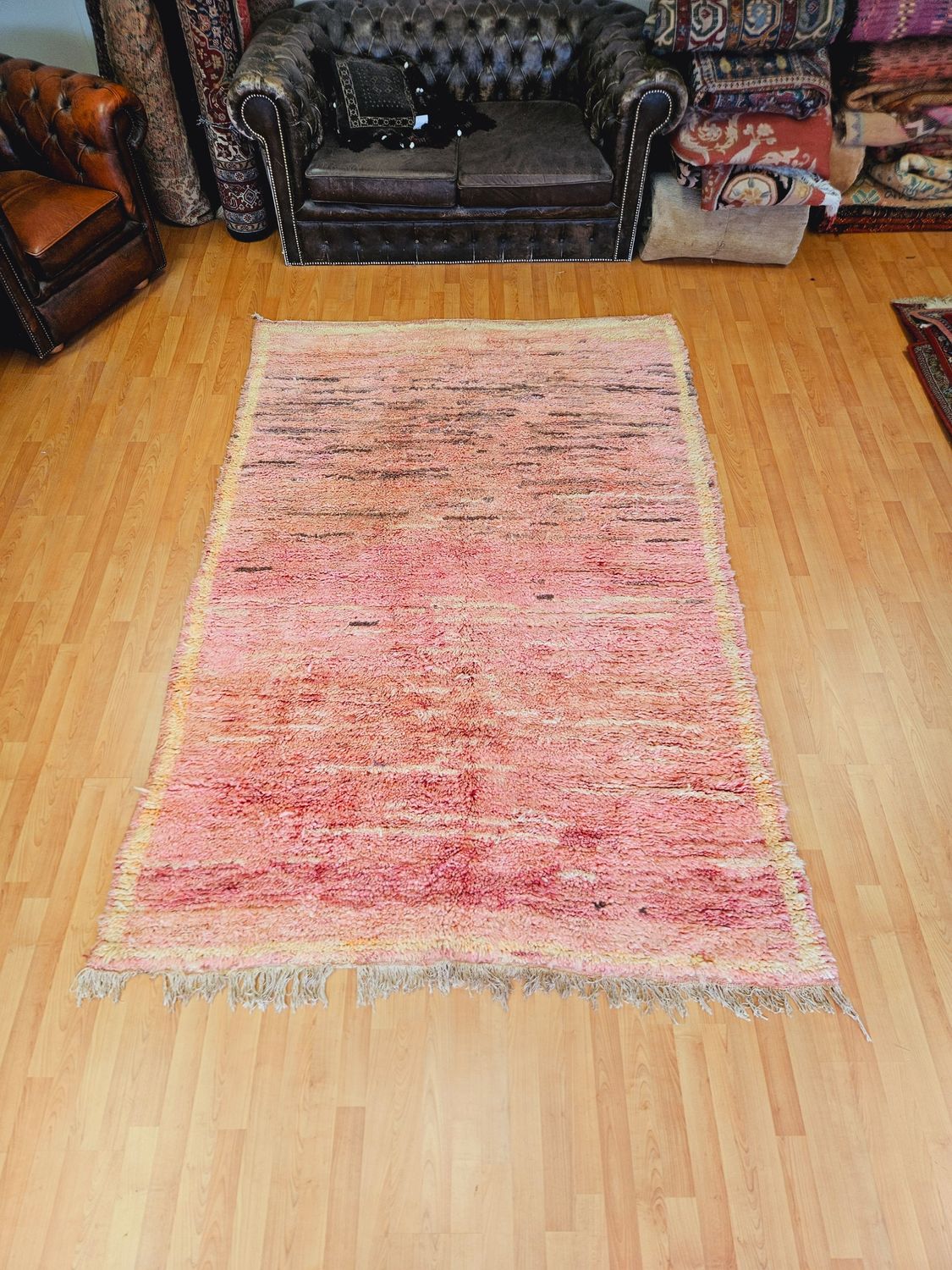 Handgeknoopt Berber Tapijt