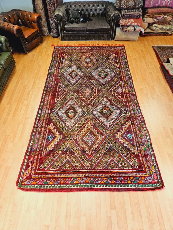 Handgeknoopt Berber Tapijt