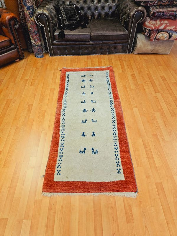 Perzisch Handgeknoopt Gabbeh Tapijt