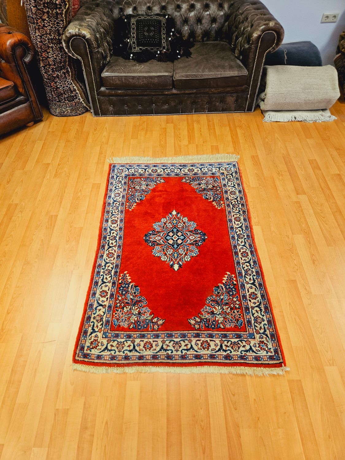 Perzisch Handgeknoopt Sarough Tapijt