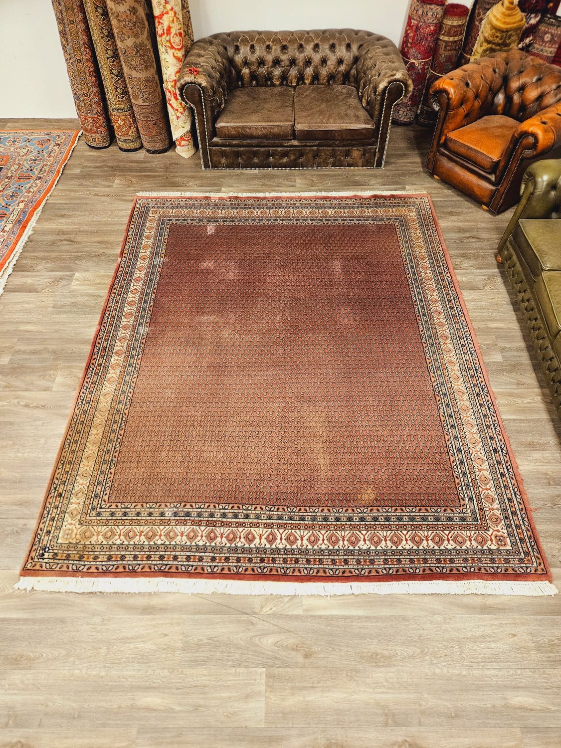 Perzisch Handgeknoopt Sarough Mir Tapijt