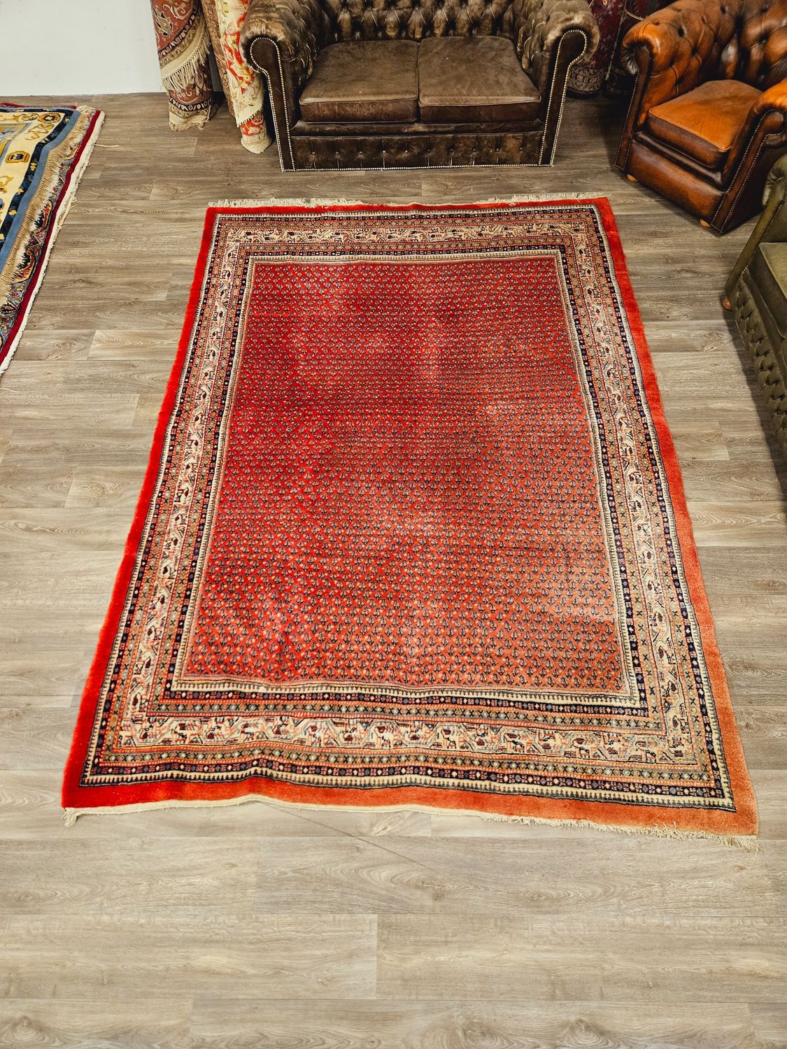 Perzisch Handgeknoopt Sarough Mir Tapijt