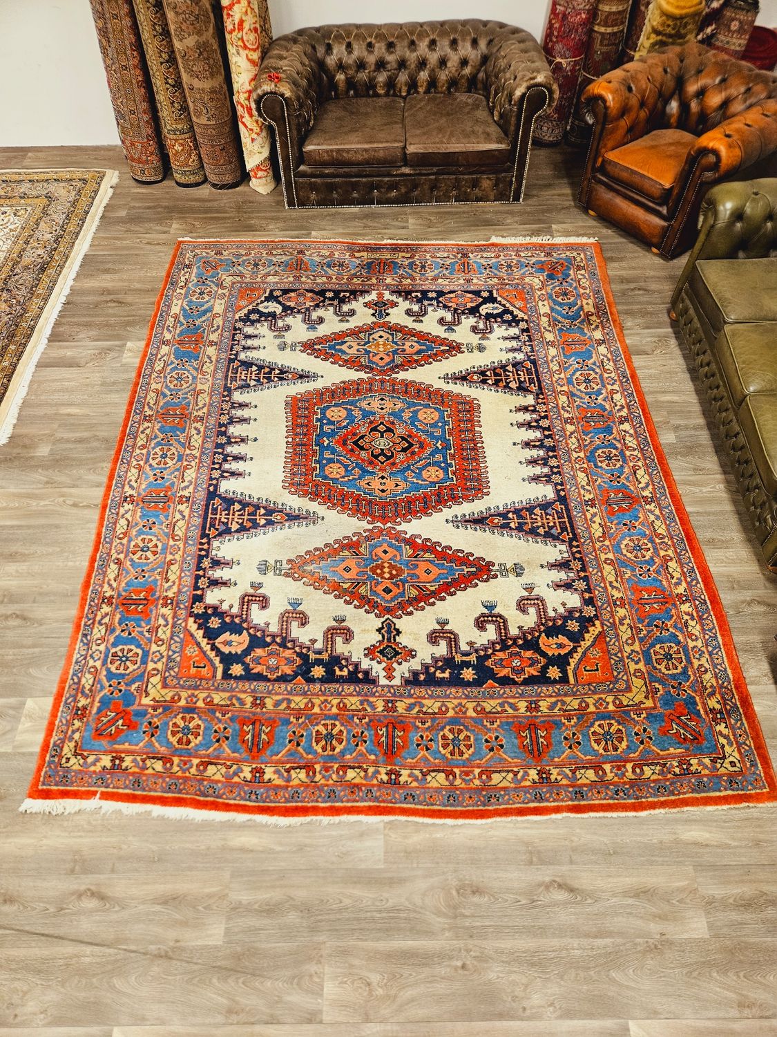 Perzisch Handgeknoopt Wiss Tapijt